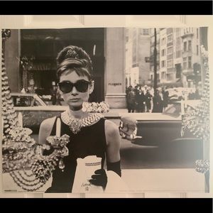 Audrey Hepburn tiffany’s poster